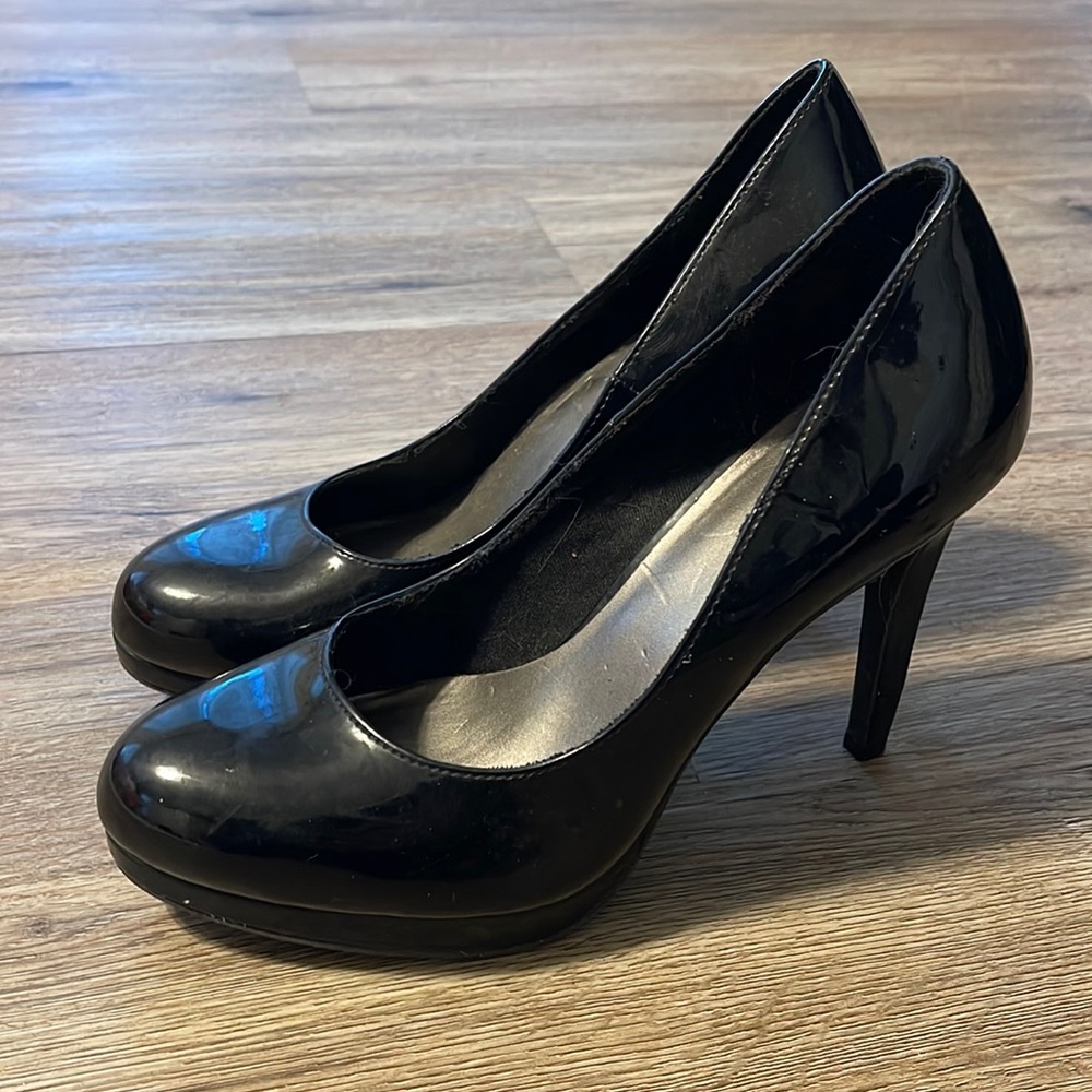Black stilettos